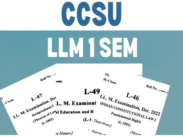 ccsu llm 1 sem study materials